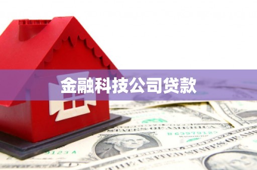 鄂托克前旗金融科技公司贷款