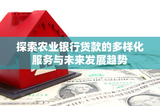 鄂托克前旗探索农业银行贷款的多样化服务与未来发展趋势