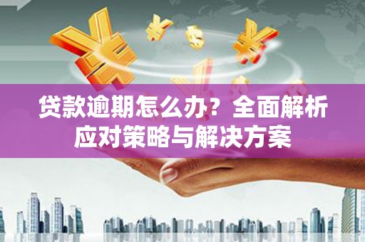 鄂托克前旗贷款逾期怎么办？全面解析应对策略与解决方案