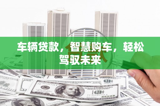 鄂托克前旗车辆贷款，智慧购车，轻松驾驭未来